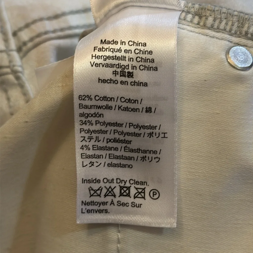 J Crew Slim Demi Boot Jean in Coated Silver NWOT Size 26